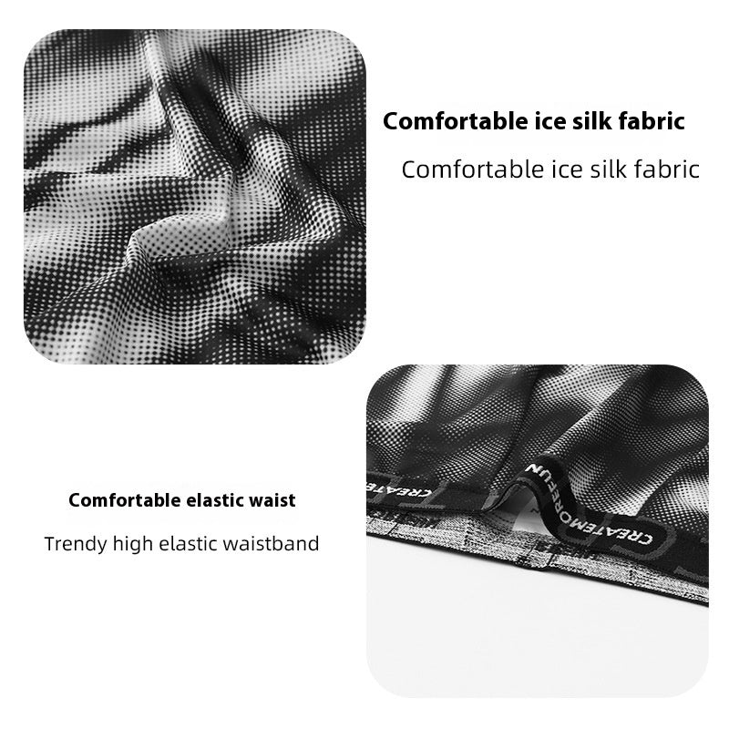 Men's Underwear Plus-sized Skin-friendly Four-corner Us Size Plus Size Breathable - D&A