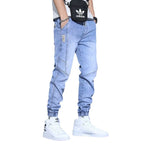 Men's Jeans Slim Fit Fashion Ankle-tied Harem Pants - D&A