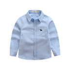 Children's Shirts Boys' Long-sleeved Shirts - D&A