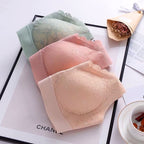 Gathered invisible vest bra beautiful back bra - D&A