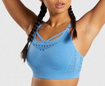 Shark bra sports underwear Blue - D&A