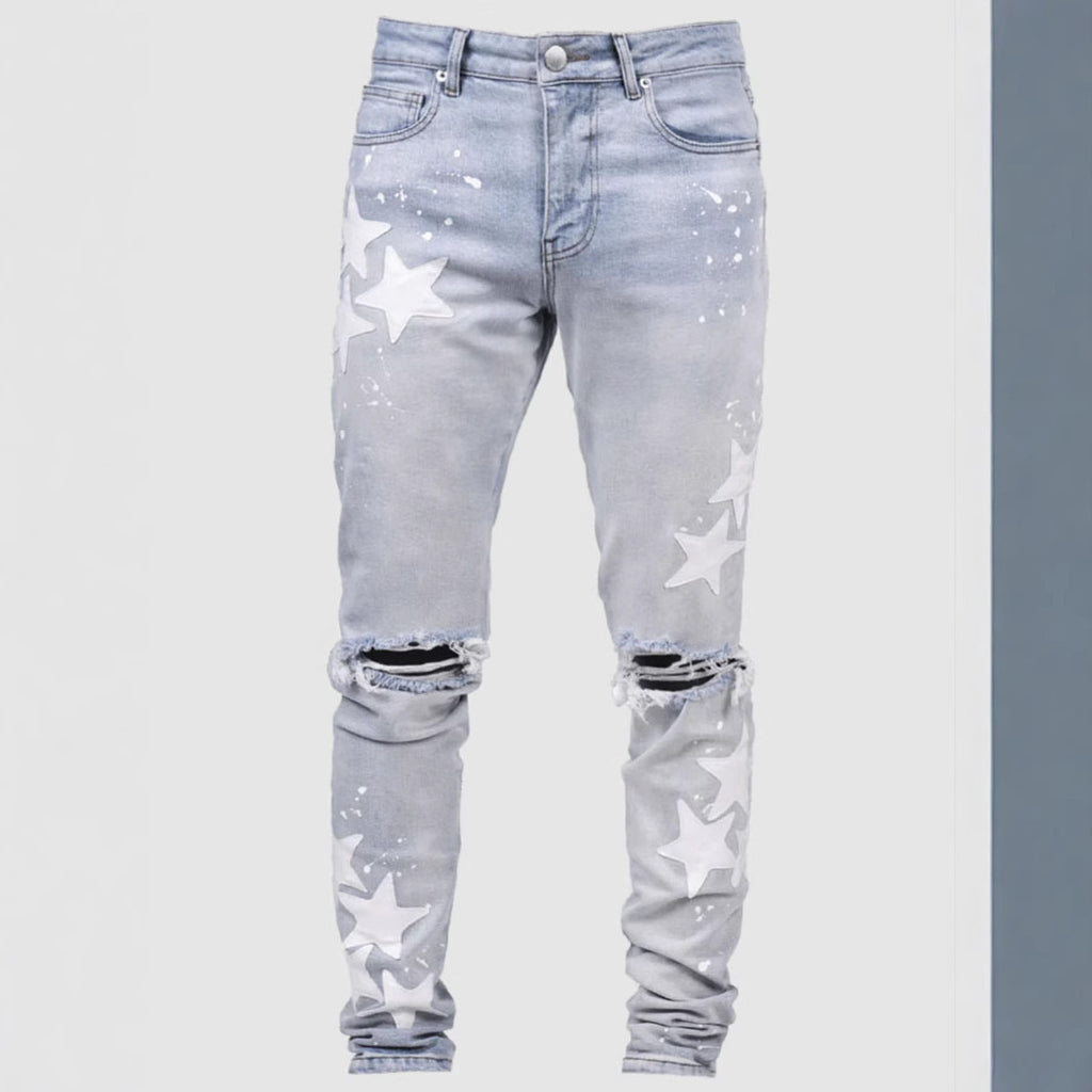 Men's Slim Stretch XINGX Fashion Jeans - D&A