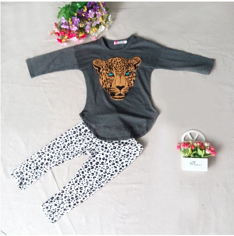 Children clothes set Grey - D&A