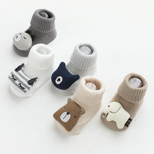 Baby Socks Dispensing Glue Non-Slip Loose Baby Socks Children Floor Socks - D&A