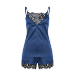 Sexy lace lingerie set Blue - D&A