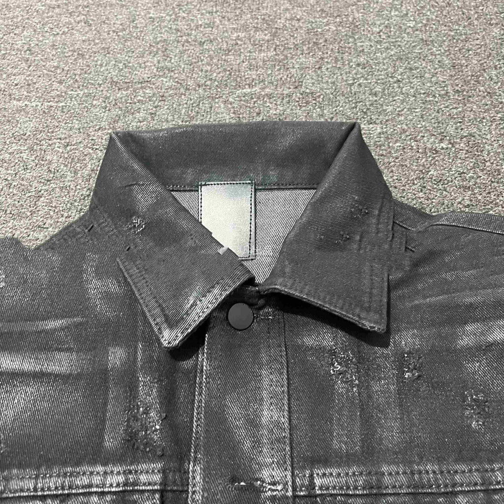 Denim Coat Archive Short Slim Jacket - D&A