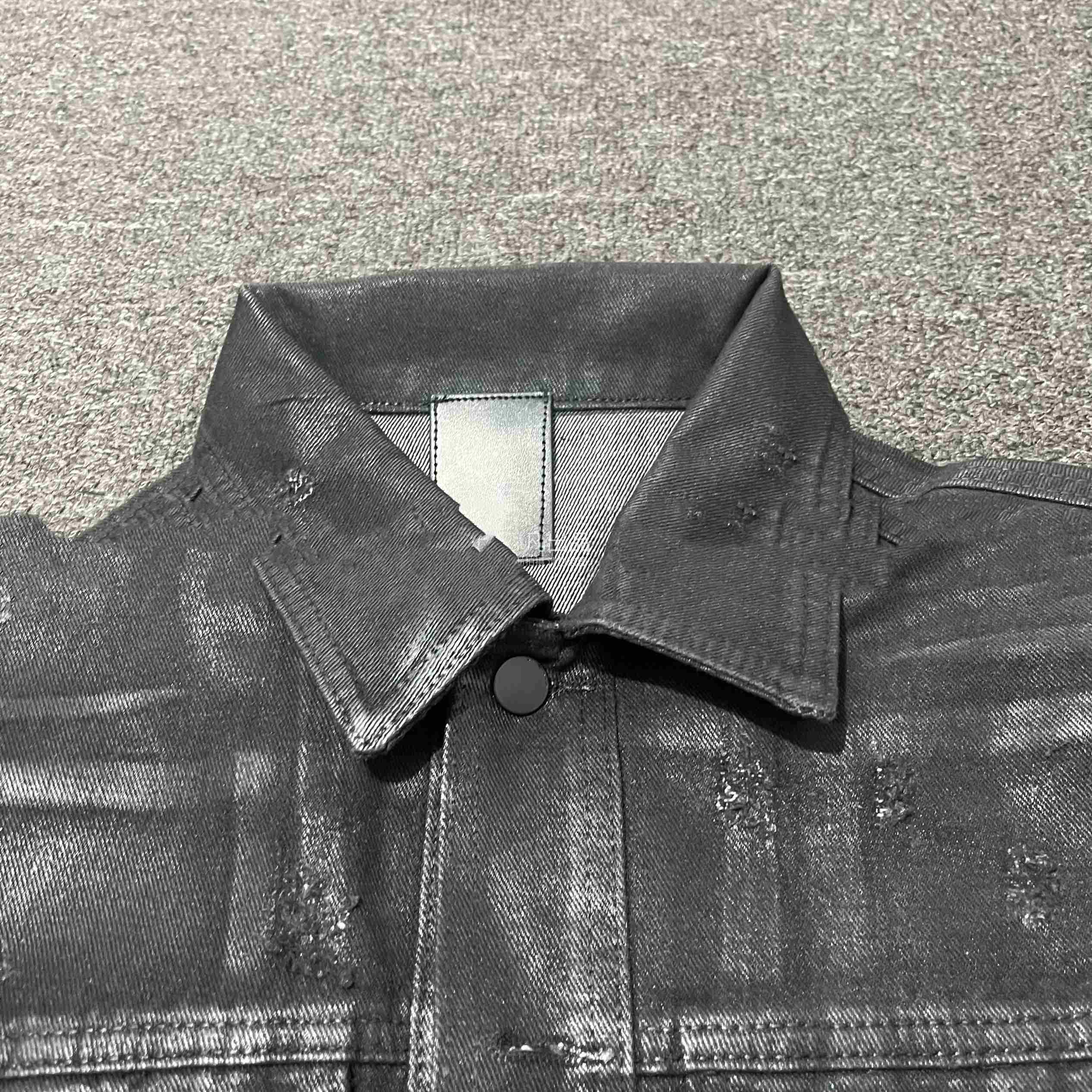 Denim Coat Archive Short Slim Jacket - D&A