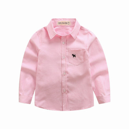 Children's Shirts Boys' Long-sleeved Shirts - D&A