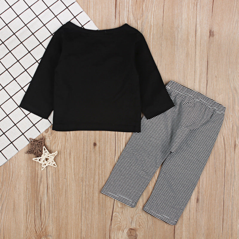 Koala Top Striped Pants Two Piece Kids - D&A