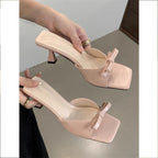 With Skirt Sandals And Slippers Bow Slippers - D&A