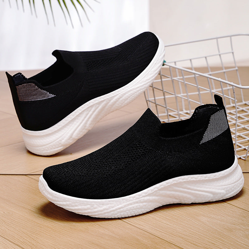 All-matching Summer New Women's Shoes Soft Bottom Not Tired Feet Comfortable Breathable Running Shoes - D&A