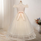 One-shoulder Princess Flower Dress Costume - D&A