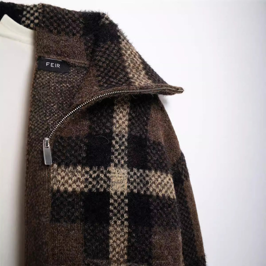 Autumn Sweater Round Neck Solid Color Loose Pullover - D&A