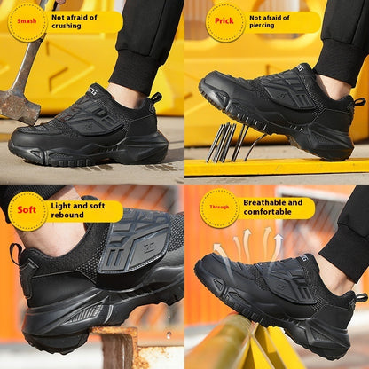 Safety Shoes Attack Shield And Anti-stab Labor Shoes - D&A