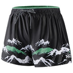 Men's Water-absorbing Quick-drying Simple Printed Swimming Trunks - D&A
