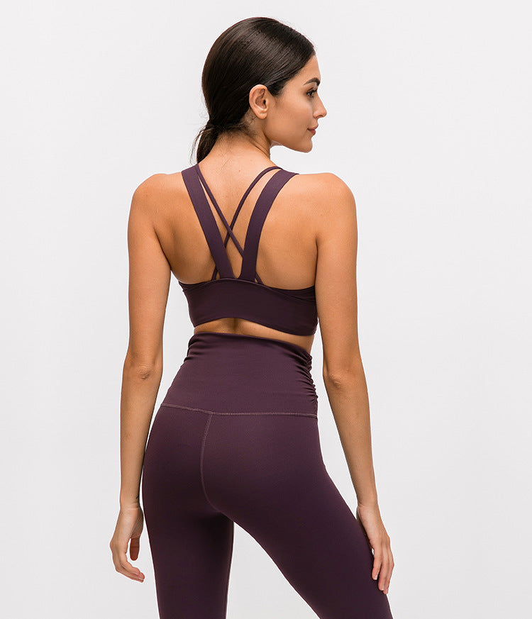 Bra Sports BraLU Yoga Purple - D&A