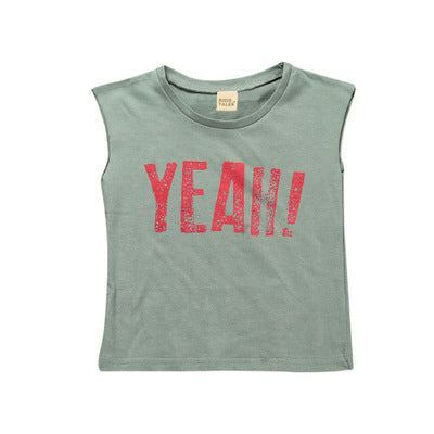 Children's sleeveless t-shirt - D&A