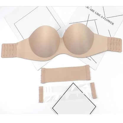 Strapless invisible bra Apricot Color - D&A