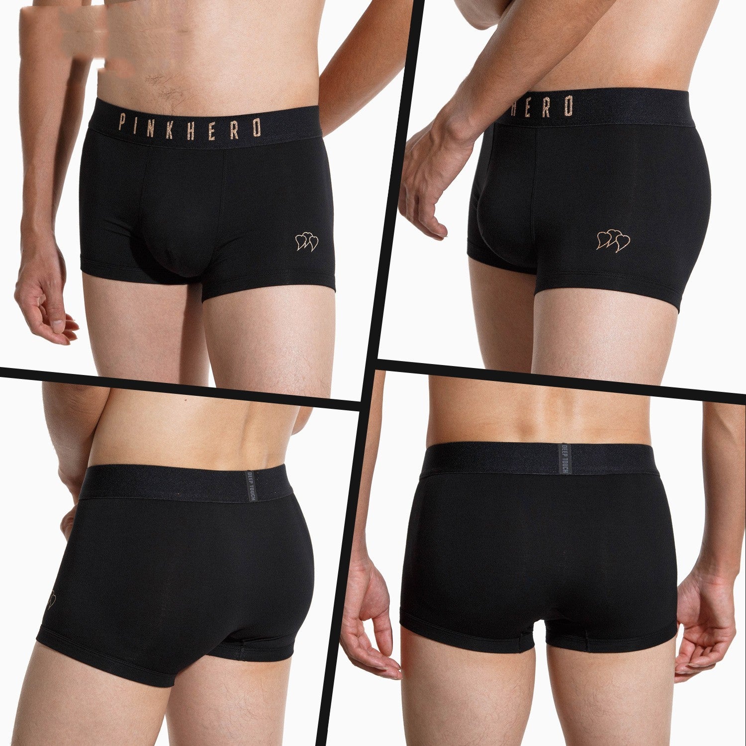 Bamboo Fiber Men's Boxer Soft Breathable Toner Boxers - D&A