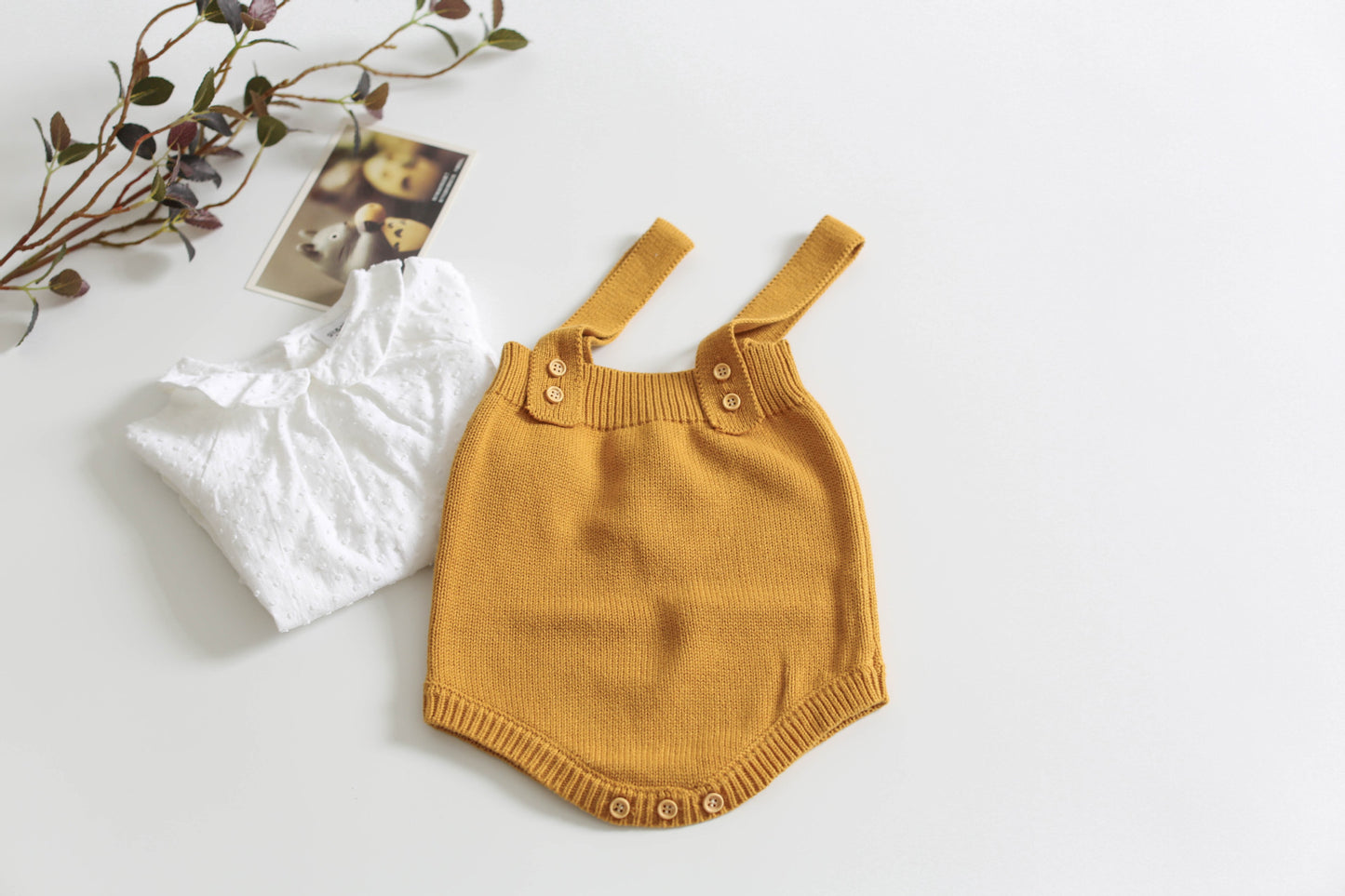 Newborn Baby Boys Clothes Yellow - D&A