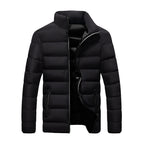 Men Winter Jacket Slim Fit Breadwear Thickened Cotton Coat Foreign Trade Mens Coat Men Plus Jackets XXXL - D&A