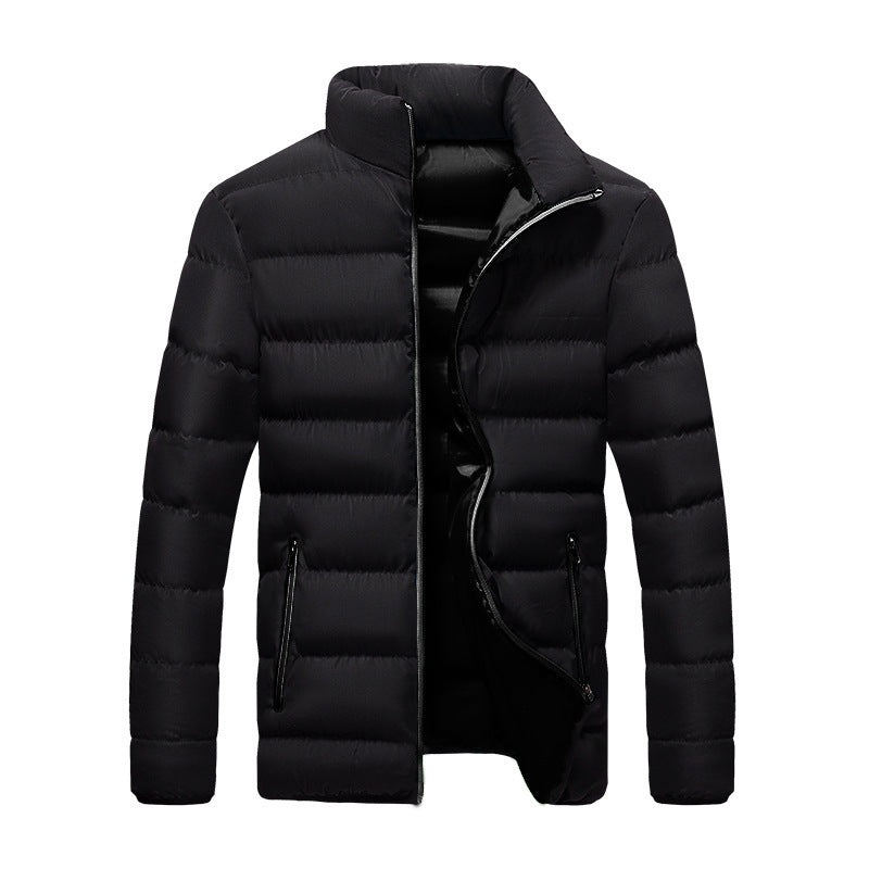 Men Winter Jacket Slim Fit Breadwear Thickened Cotton Coat Foreign Trade Mens Coat Men Plus Jackets XXXL - D&A