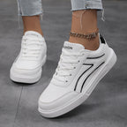 Plus Size Board Shoes Female Students Breathable Lightweight Casual - D&A
