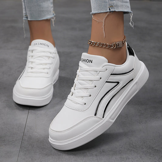 Plus Size Board Shoes Female Students Breathable Lightweight Casual - D&A