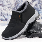 Cotton-padded Shoes Men's Fleece-lined Thick Leisure Warm Snow Boots - D&A