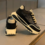 Thick Bottom Wear-resistant Retro Daddy Shoes Male - D&A