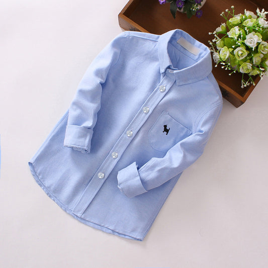 Children's Shirts Boys' Long-sleeved Shirts - D&A