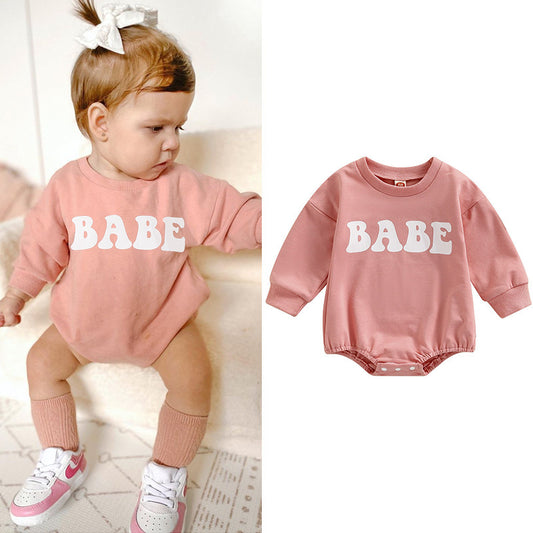 Baby Cotton Baby Wrap Triangle Crawlsuit - D&A