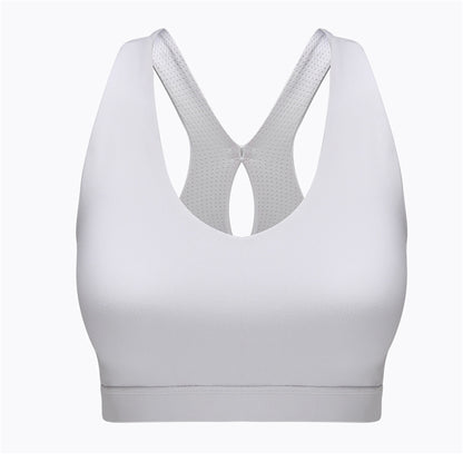 Breathable Yoga Bra White - D&A