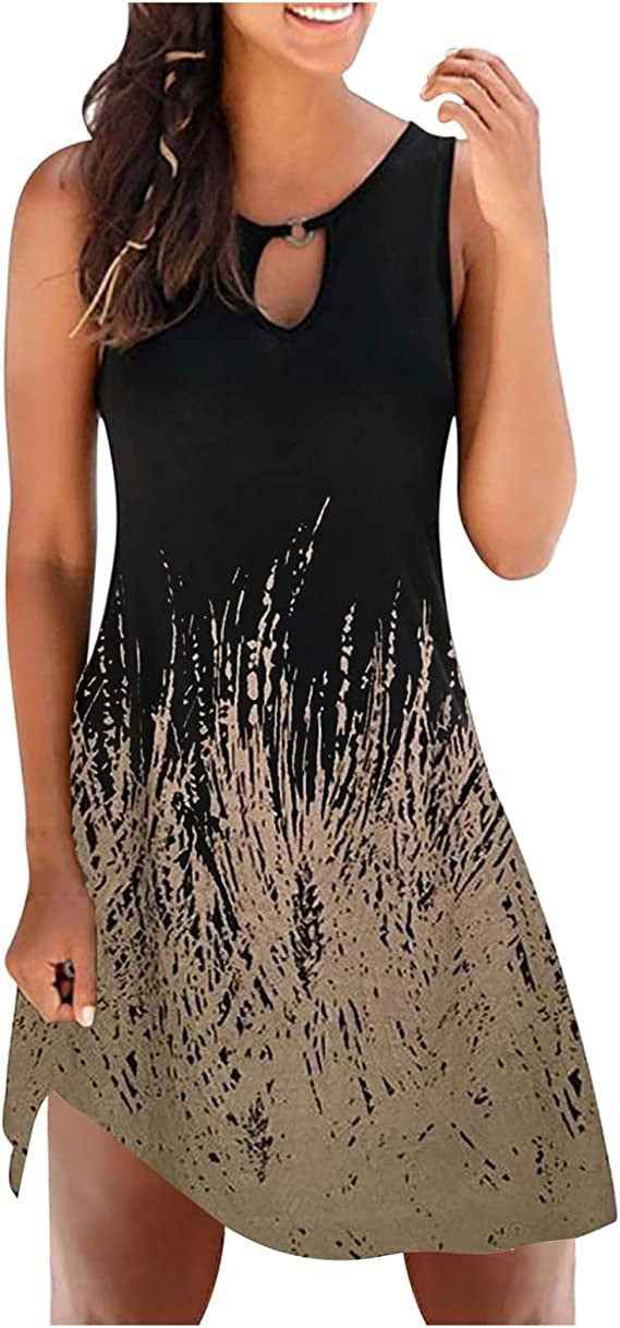 Commuter Flat Top Strap Printed Skirt