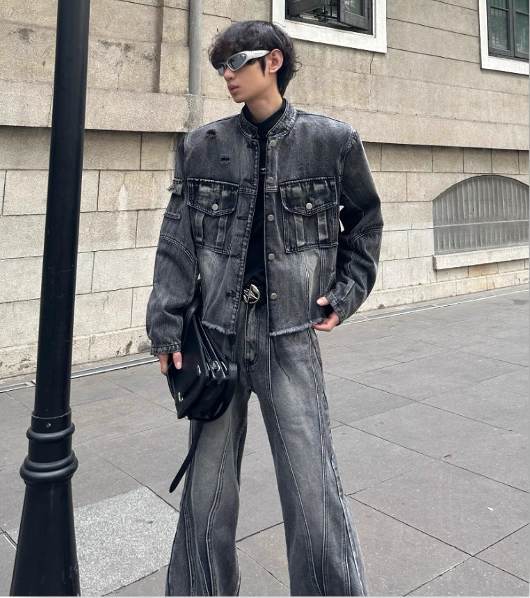 Men's Fashion Personality Original Retro Jeans - D&A