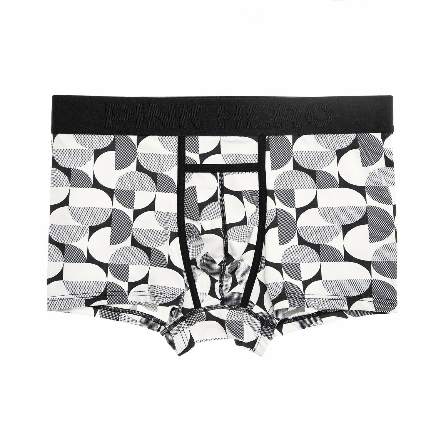 Men's Pocket Underwear Boxer Pure Cotton Digital Printing Soft And Colorfast Stylish Round - D&A