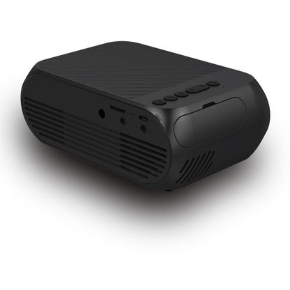 Projector supports HD 1080P mini home pico projector Black - D&A
