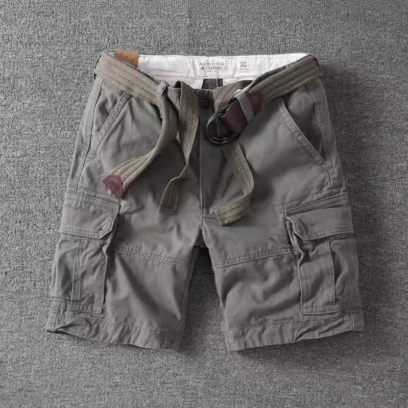 Retro Heavy Casual Overalls Pants - D&A