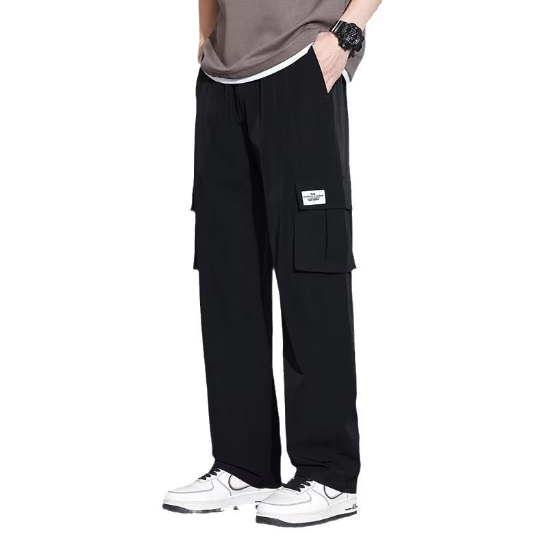 Men's Summer New Ice Silk Overalls - D&A