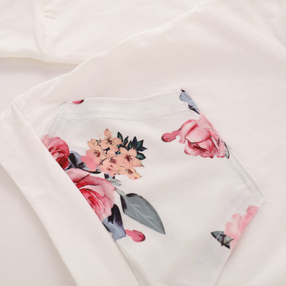 Children's hood printing suit - D&A