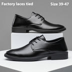 Plus Size Formal Leather Shoes Men's Shoes Pumps - D&A