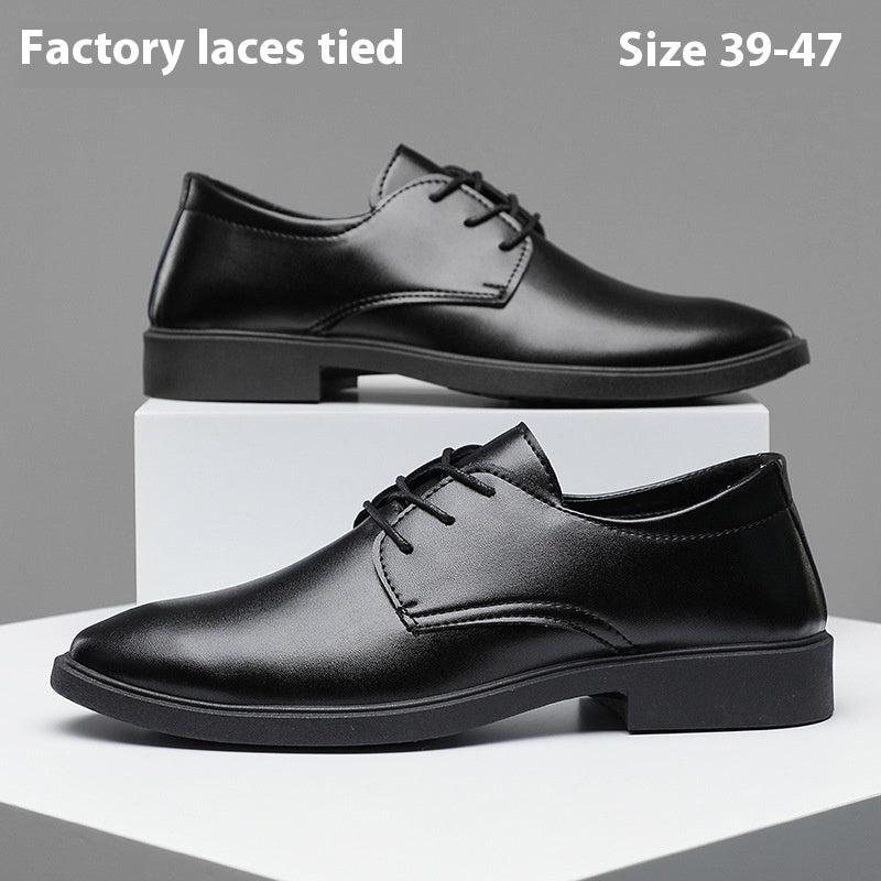 Plus Size Formal Leather Shoes Men's Shoes Pumps - D&A