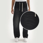 Men's Retro Distressed Machete Sweatpants Loose Casual Pants - D&A