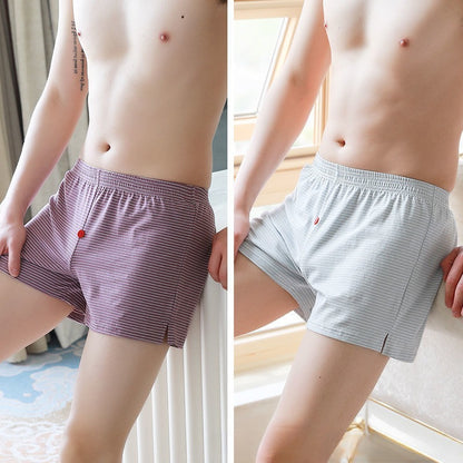 Casual Pants Summer And Autumn Teen Shorts Purple Light Gray - D&A