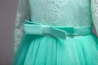 Kids Long Flower Girl Dress Dress - D&A