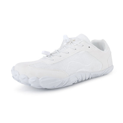 Outdoor FiveFingers Mountaineering Breathable Hiking Boots Men 6805 White - D&A