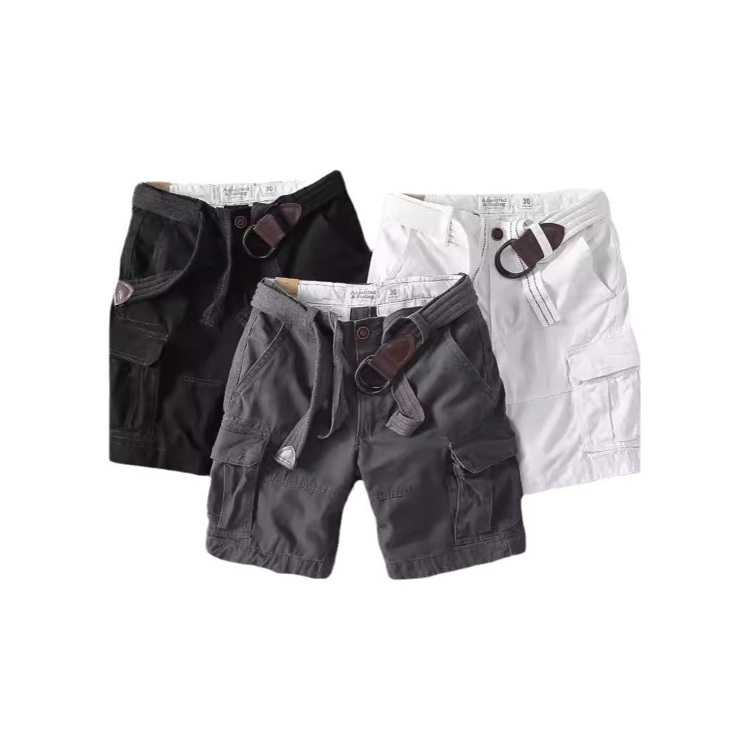 Retro Heavy Casual Overalls Pants - D&A