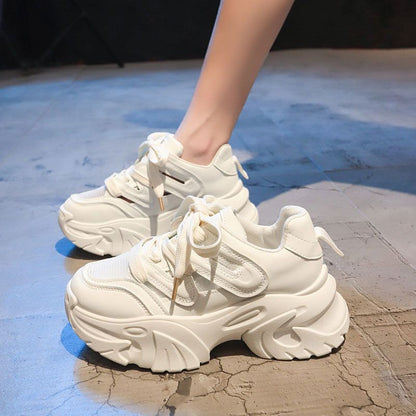 Height Increasing Thick Bottom Women's Sports Casual Shoes - D&A