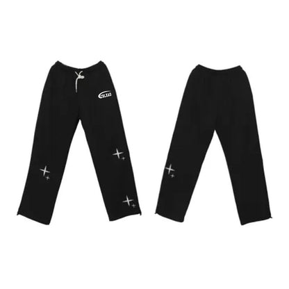 Women's Ankle-tied Two-purpose Sweatpants American Style - D&A