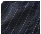 Striped Trousers Boys Kids Kids Elastic Waist Casual Pants - D&A